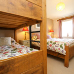 bunk bed and double bed