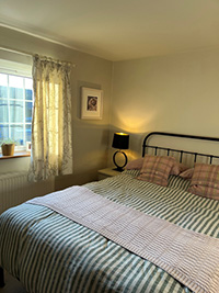 bedroom after decorating